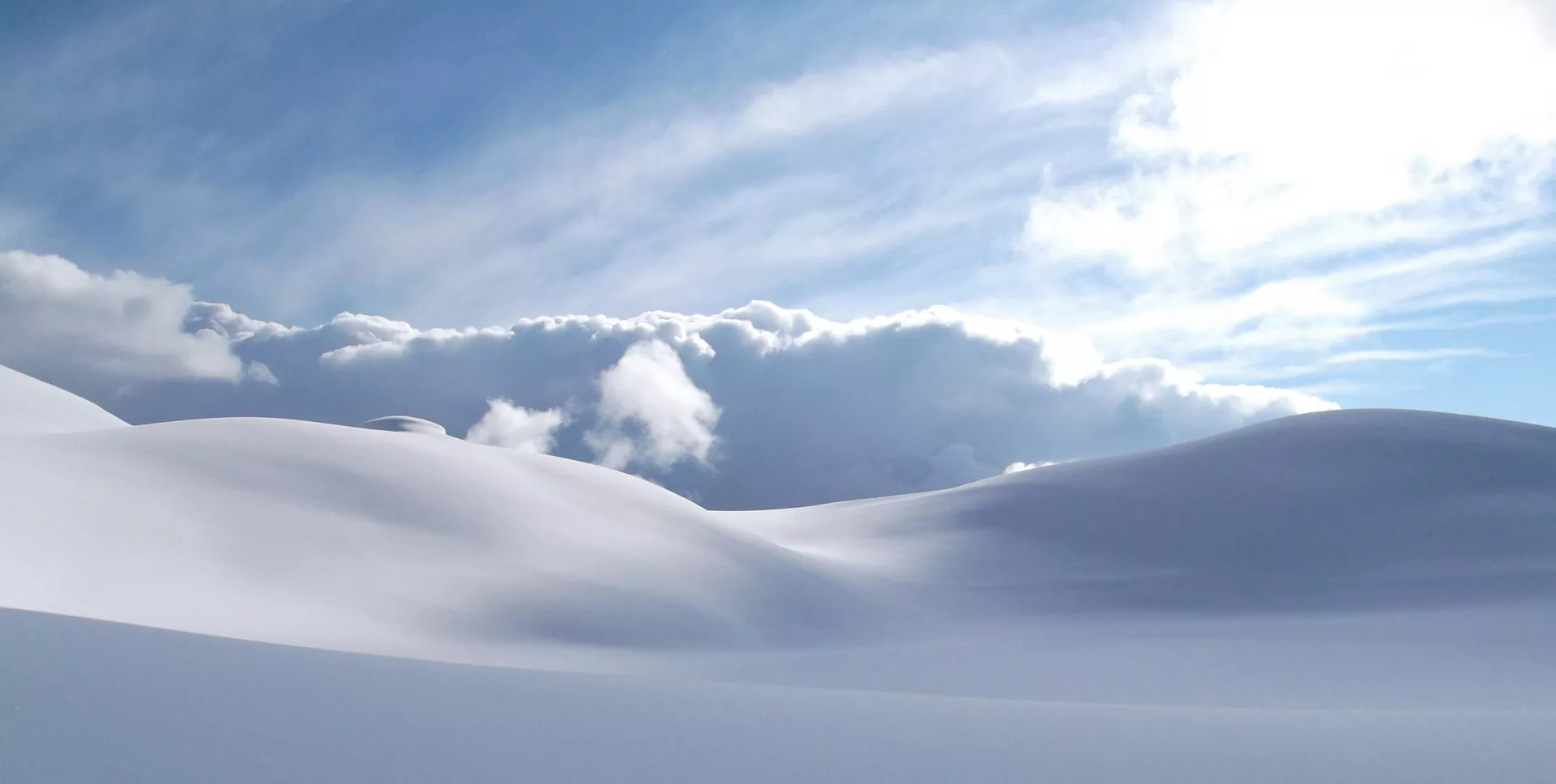 Snowy clouds